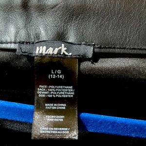 Beautiful leather pants, 12-14 size large